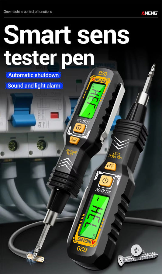 Testeur Électrique Intelligent 2-en-1